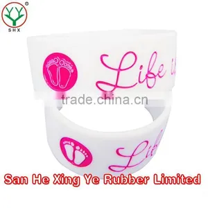 High Quality Men Rubber Bracelet Rubber Refill Bracelet thumbnail-1