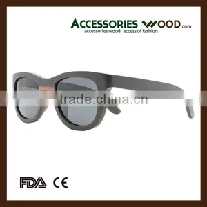 Women Age and Smoke Lenses Color Color Wood Sunglasses thumbnail-3