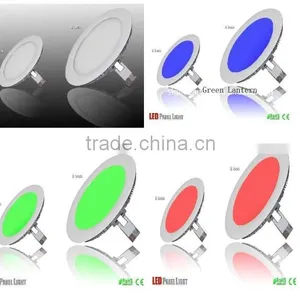 New Arrival Recessed 5W 10W 12w 16w RGB Led Round Panel thumbnail-1