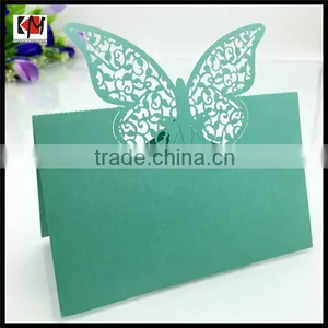 Laser Cut Wedding Invitation Card Butterfly Wedding Invitation Cards thumbnail-2