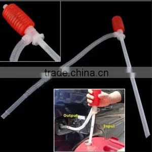 Car Gas Oil Water Liquid Transfer / Auto Gas Sucker / Car Manual Siphon Pump thumbnail-1