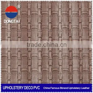 (Wenzhou Imitation Leather)interior Wall Stone Decoration PU/PVC Artficial Leather Woven or Nonwoven Fabric thumbnail-3