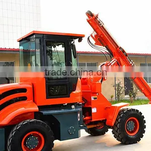 Loader Earth Auger/ramming Hydraulic Drive Piling Machine thumbnail-4