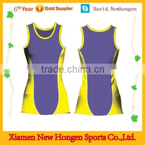 High Quality Sublimation Soft Netball Dress ,netball Uniform thumbnail-1