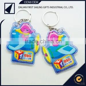 Novelty Soft Pvc 3D Keychain Promotional New Design Keychian thumbnail-3