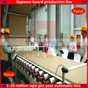 1-30 Million China Factory Automatic Paper Surface Gypsum Board Cutting Machine thumbnail-1