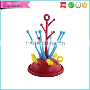 Factory OEM in China Large Capacity ECO-friendly Plastic Bottle Rack thumbnail-1