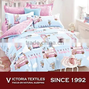 Lovely Cartoon Pattern For Kids Teens Adults King Duvet Quilt Set Bedding thumbnail-1