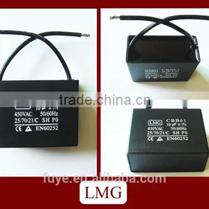 CBB61 16uf 250v With Wires thumbnail-1