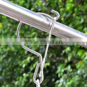 Clips Durable Fold Hanging Laundry Stainless Steel Clothes Drying Rack Hanger thumbnail-5
