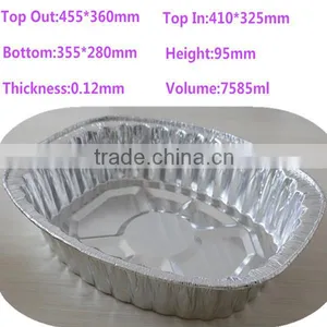 Disposable Aluminium Foil Oval Turkey Pan for Roaster thumbnail-1