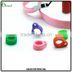 Ego &amp; Evod Lanyards Ring,E Cig Lanyard Silicone Ring thumbnail-1