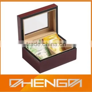 High Quality Factory Customized Wooden Tea Bags Gift Packaging Box thumbnail-6