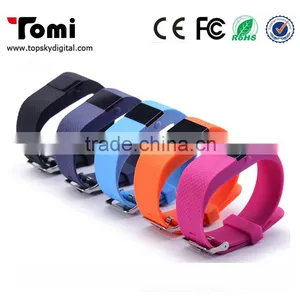 TW64S Heart Rate Smart Watch Fitness Activity Tracker Smartband Wristband BT4.0 Pedemeter WIFI thumbnail-1