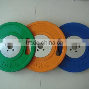 Color Olympic Bumper Weight Plate thumbnail-1