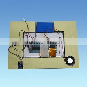 Hot Sale 10inch A4 Paper Card Lcd Video Greeting Module for Gifts thumbnail-4