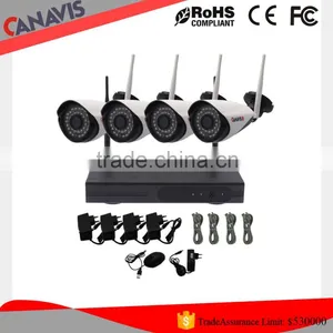720P CCTV Security Wireless Wifi ip Camera hd Wireless Camera System 4ch Wireless Nvr Kit thumbnail-2