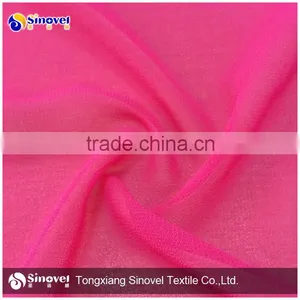 High Quality 100% Polyester Pure Georgette Woven Chiffon Fabric for Lady Crinkle Crepe Chiffon Maxi Dresses thumbnail-2