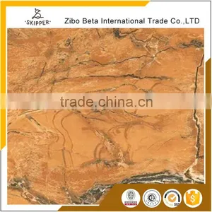 China Wholesale Market Red Color Glazed Polished Porcelain Tile thumbnail-1