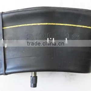 Motorcycle Natural and Butyl Inner Tube 3.00-10 thumbnail-1