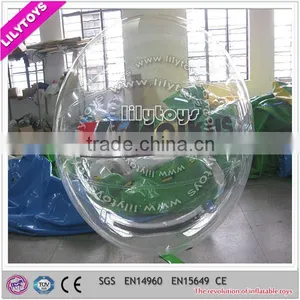 Interesting Jumping Best 0.9mm Plato Lead Free Transparent Inflatable Bumper Ball for Kids thumbnail-5