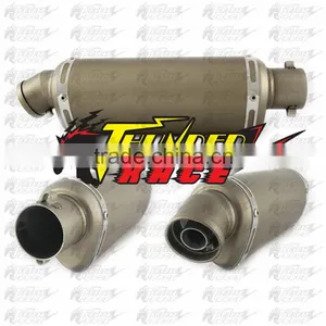 Universal Stainless Steel Muffler Silencer for Bikes thumbnail-1