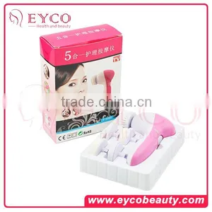 Home Use Silicone Facial Brush Facial Massager 5 in 1 Personal Skin Care Beauty EYCO BEAUTY thumbnail-3