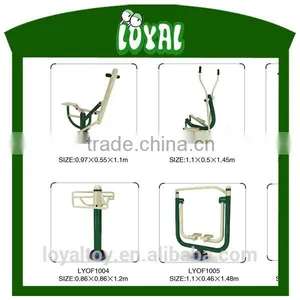 2016 CE Outdoor Fitness Equipment, Customized Leisure Park Gym Equipment, Glvanized Steel Exercise Equipment thumbnail-2