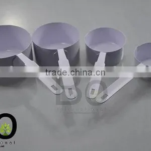 Stainless Steel Enamel Coloured Measuring Cup 4pc Set thumbnail-1