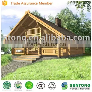 Comfortable Environmental Prefabricated Wooden House thumbnail-1