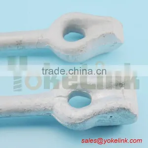 Pole Line Hardware Electric Power Fitting Assembly Guy Bolt Hot Dip Galvanized Screw Bolt Forged Thimble Eye Bolt thumbnail-3