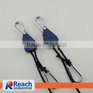 1/8" Adjustable Light Hanger Rope Ratchet thumbnail-1