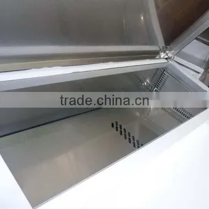 304 Stainless Steel Commercial Restaurant Sandwich Refrigerator/Sandwich Prep Table/Refrigerated Sandwich Bench thumbnail-2