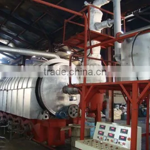 8 TPD Used Tire to Oil Recycling Pyrolysis Machine With Auto-feeding thumbnail-4