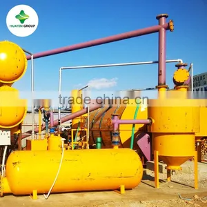 10kg-30T Waste Tyre/Plastics Recycling Machine Pyrolysis Plant To Diesel To Make Electricity thumbnail-4