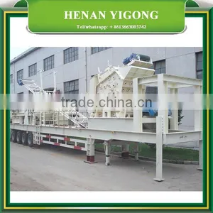 2017 50% Discount China Supplier Mobile Crushing Plant, Mobile Stone Crusher for Sale thumbnail-1