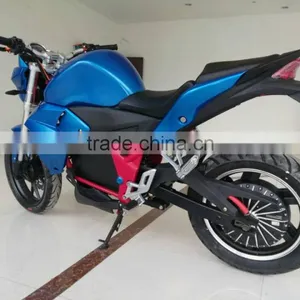 6000w Electric Fuel and Brushless Motor GT Motorcycle thumbnail-2