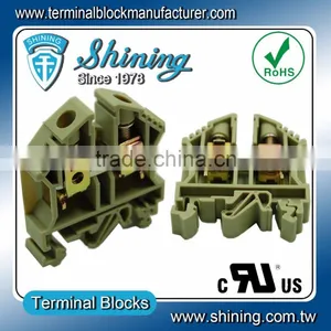 TF-16 Euro Type 600V 65A Screw Clamp 16mm Din Wire Connector thumbnail-2