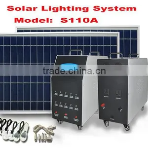 100W 200W 300W Small Solar Power System for Home Lighting thumbnail-5