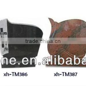2014 New Style Natural Stone High Polished Funeral Monument Tombstone Prices (24 Years Factory) thumbnail-1