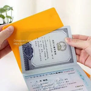 Colorful Case Silicone Protective Passport Cover thumbnail-4