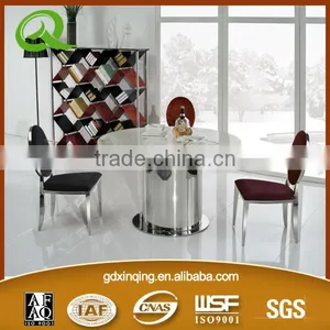 TH314 Tempered Glass Dining Table Set China Dining Table Set thumbnail-3