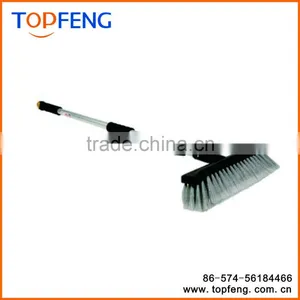 Garden Hose Adjustable Wash Brush With On/Off Bristle Brush thumbnail-1