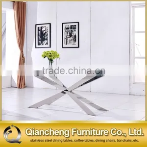 2017 Modern Big Size Glass Top Home Furniture Dining Table thumbnail-3