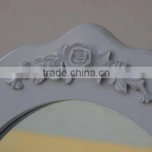 French Style Dressing Table With 3 Mirrors and Chair thumbnail-3