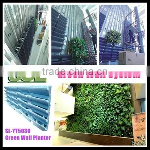New Products Flower Wall Planter Plastic Garden Wall Pots and Vertical Garden Kits thumbnail-1
