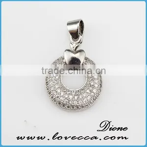 Wholesale Fashion Micropave Setting Pendant Jewelry Chinese Zodiac Horse Pendant for Unisex /female /male thumbnail-5