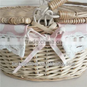 Cheap Discount Woven Willow Storage Basket thumbnail-2