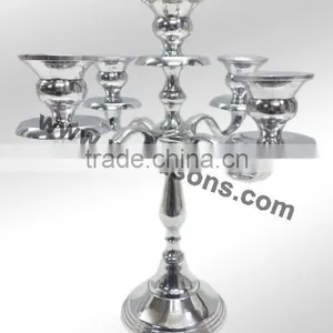 Wedding Nickel Plated Candelabra Centerpieces for Wedding thumbnail-6