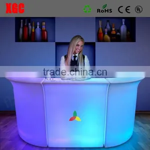 Manufactory Stainless Steel Bar Stools With High Top Led Light Bar Table Furniture Container Cargo Shipping Rates From China thumbnail-5
